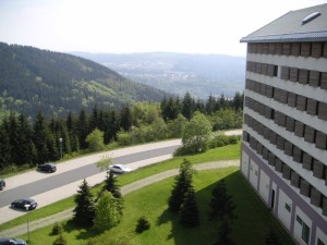Ausblick aus dem Ringberg-Hotel